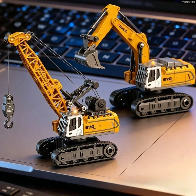 Engine Hoist Crane - 1:64 RC Mini Samochód z Lotki