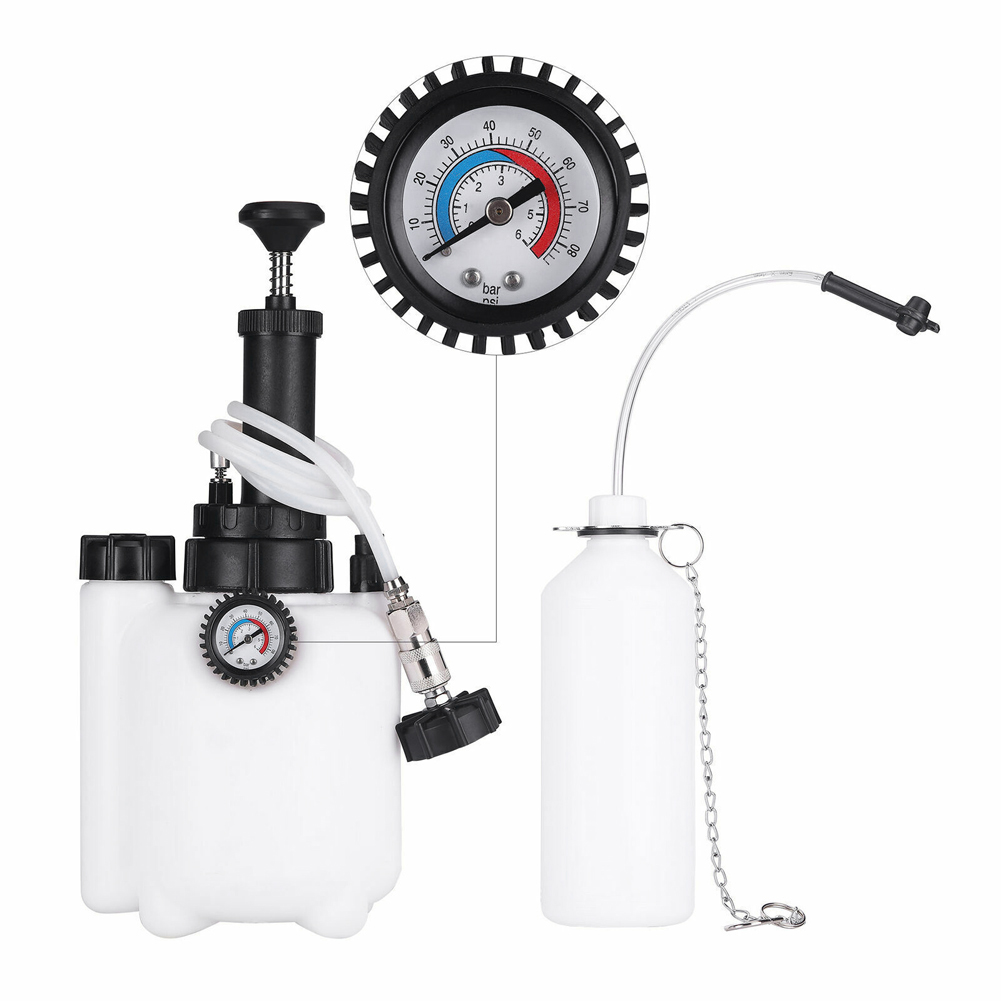 Brake Bleeder Kit - 3L ręczny zawór oleju hamulcowy wskaźnik