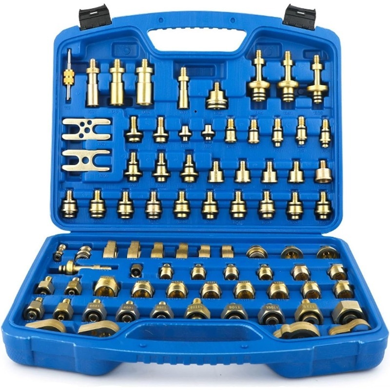 Spring Compressor Tool - 82-częściowy zestaw do testowania szczelności klimatyzacji,