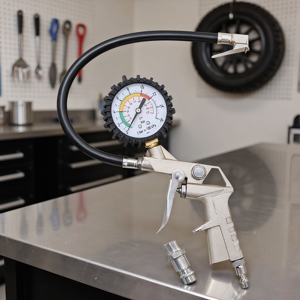 Spring Compressor Tool - Pistoletowy miernik ciśnienia w oponach, narzędzie