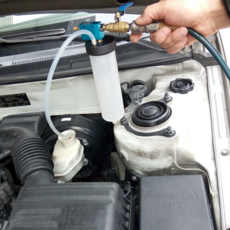 Brake Bleeder Kit - Zestaw do odpowietrzania hamulców hydraulicznych, pompka