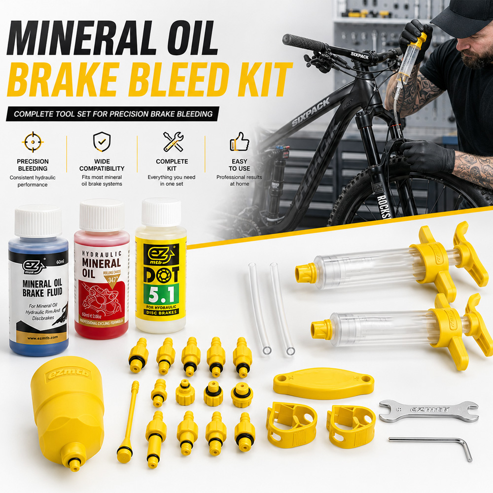 Olej mineralny do hamulców row – Brake Bleeder Kit recenzja i cena
